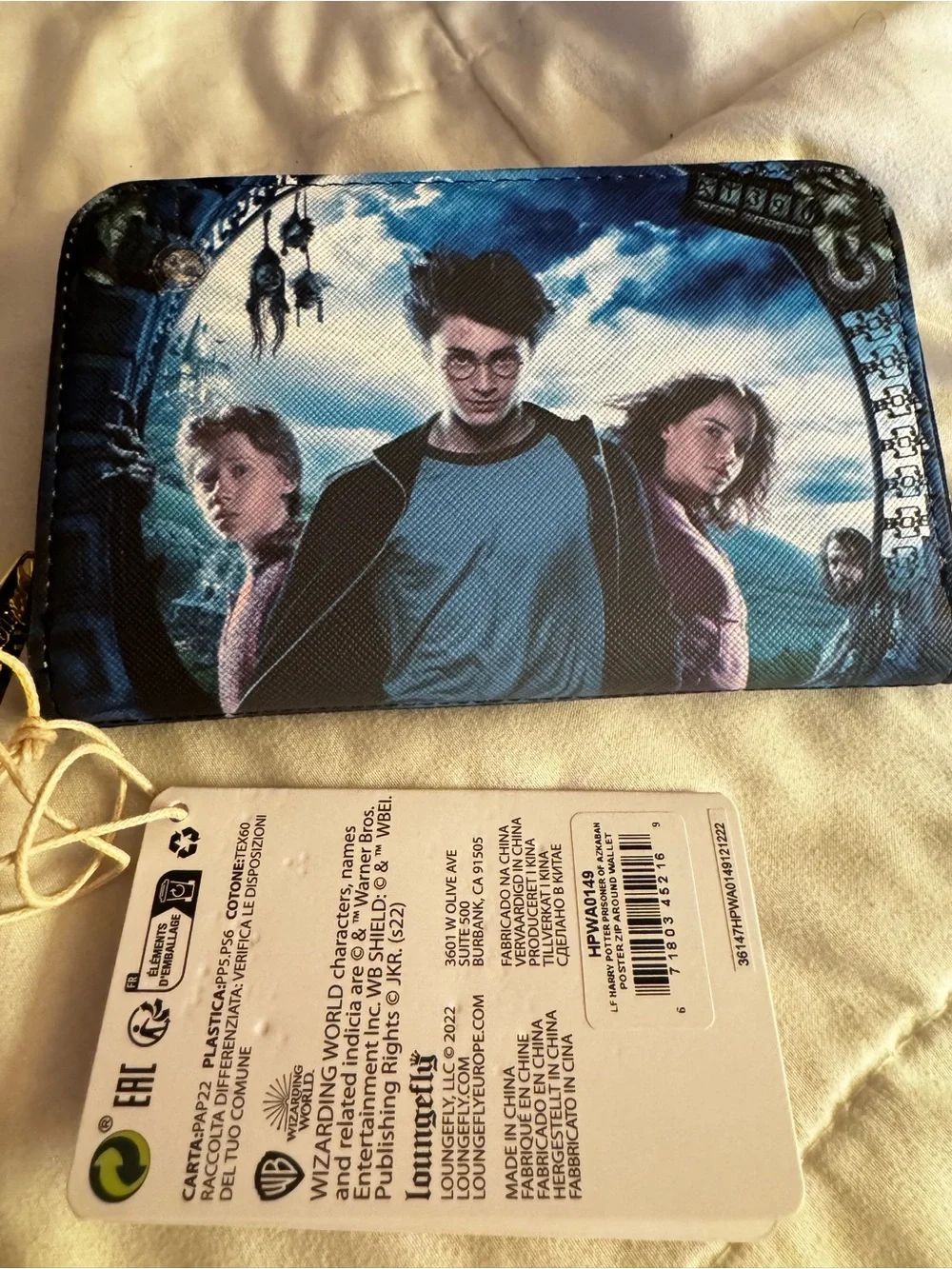 NWT Loungefly Harry Potter Prisoner of Azkaban Zip Wallet